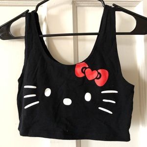 Hello Kitty crop tank